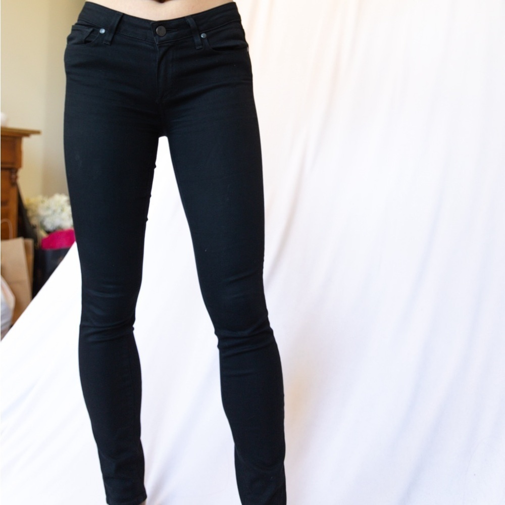 Paige black skinny jeans - Picture 3 of 5